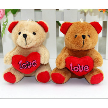 Mini Size Teddy Bear Plush Stuffed Soft Toy Keychains